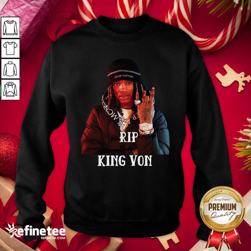 Premium RIP King Won Sweatshirt - Design By Refinetee.com RIP King Won Sweatshirt - Design By Refinetee.com
