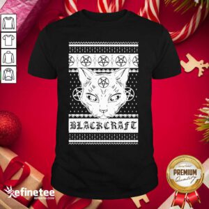 Pretty Cat Craft Ugly Christmas Shirt - Design By Refinetee.com
