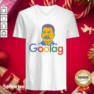 Super Nice Welcome To The Goolag V-neck - Design By Refinetee.com