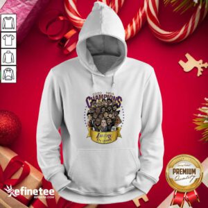 Top 2020 Nba Champions Los Angeles Lakers 17 Champs Cartoon Hoodie - Design By Refinetee.com