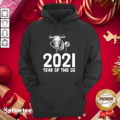 Top 2021 Year Of The Ox Nurse New Years Hoodie - Design By Refinetee.com