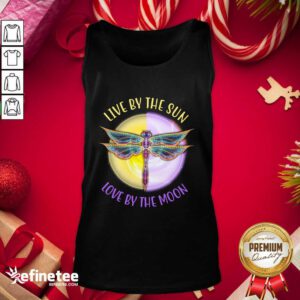 Top Live By The Sun Love By The Moon Tank Top - Design By Refinetee.com