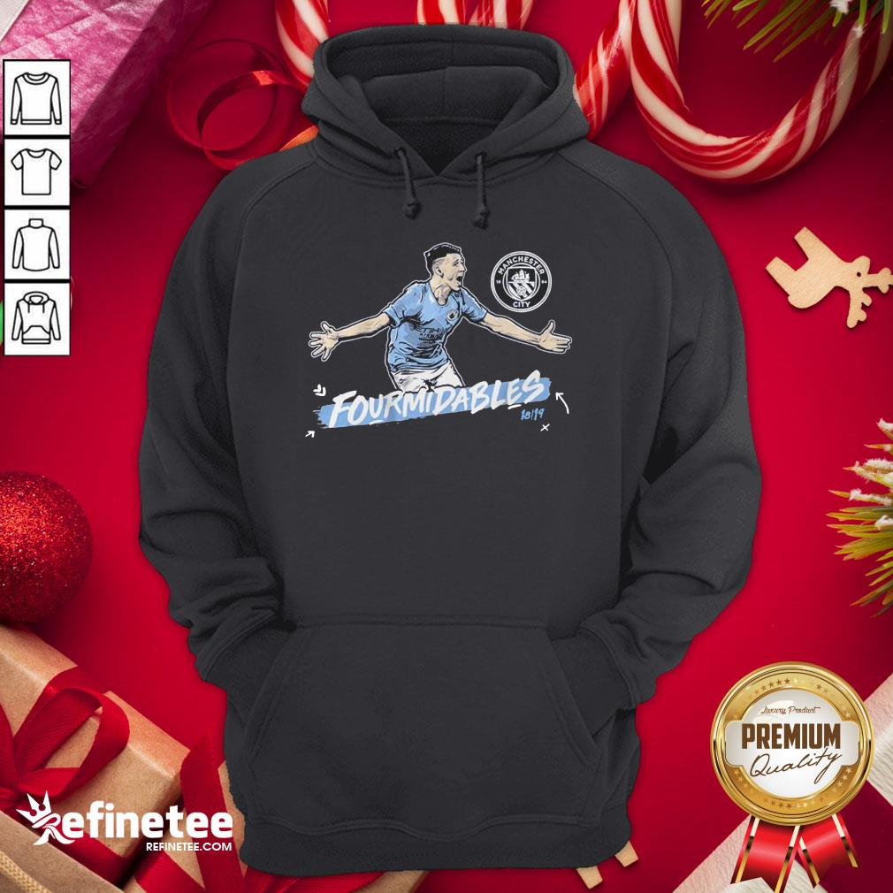 Top Manchester City Formidables 18 19 Hoodie - Design By Refinetee.com Top Manchester City Formidables 18 19 Hoodie - Design By Refinetee.com