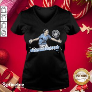 Top Manchester City Formidables 18 19 V-neck - Design By Refinetee.com