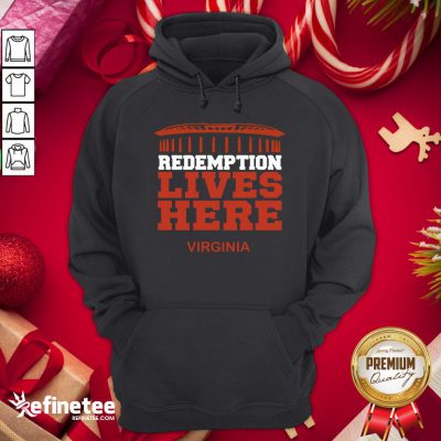 Top Uva Basketball Redemption Lives Here Hoodie - Design By Refinetee.com