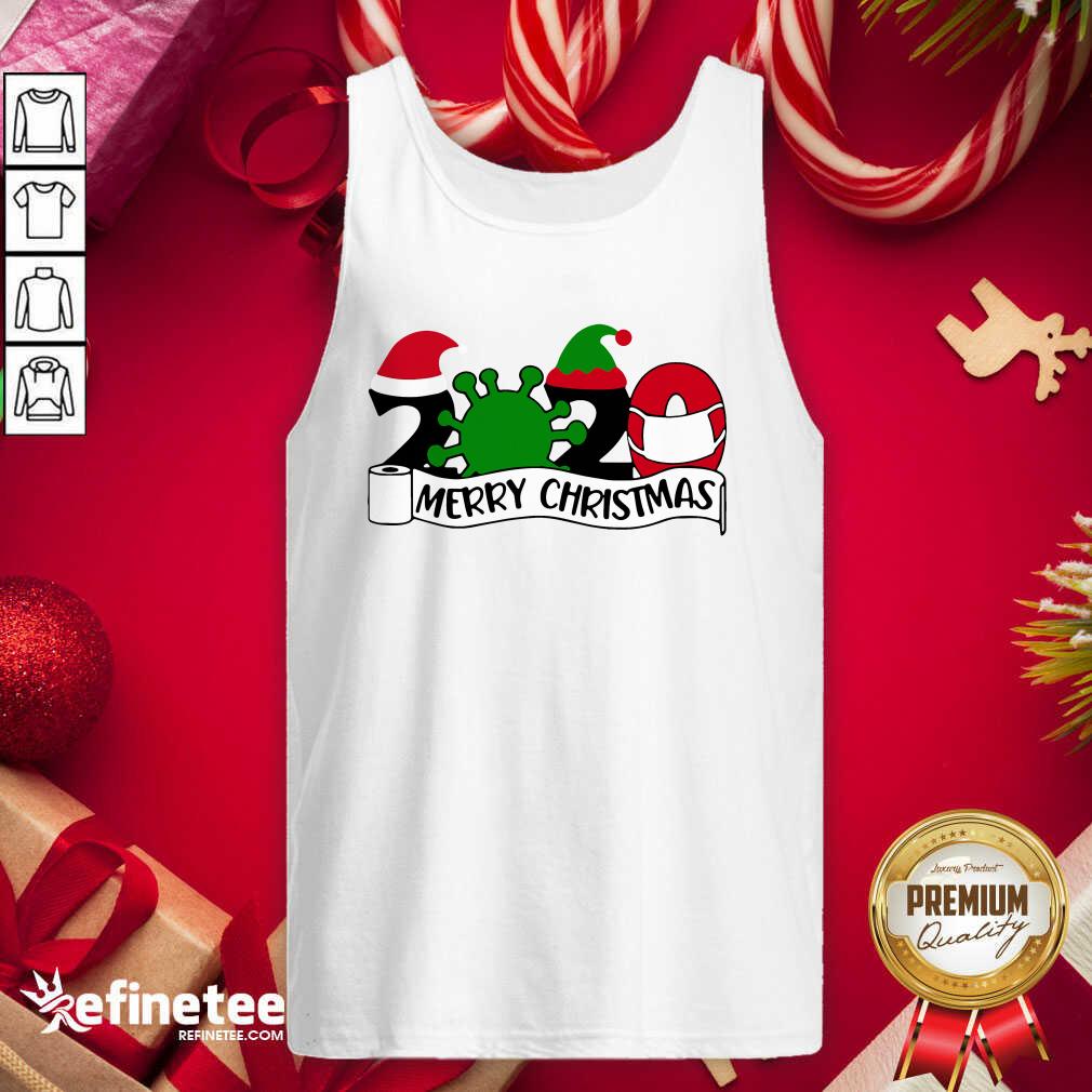 Wonderful Merry Christmas 2020 Tank Top - Design By Refinetee.com Merry Christmas 2020 Tank Top - Design By Refinetee.com