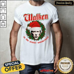 Wonderful Walken In The Winter Wonderland Funny Christopher Walken Christmas Shirt - Design By Refinetee.com