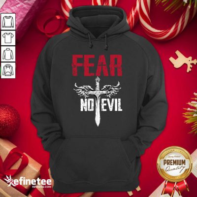 Attractive Fear No Evil Hoodie - Design By Refinetee.com