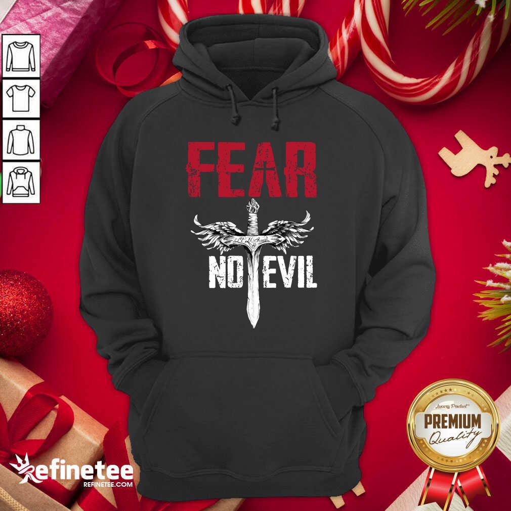 Attractive Fear No Evil Hoodie - Design By Refinetee.com Fear No Evil Hoodie - Design By Refinetee.com
