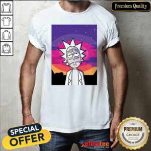Attractive Rick Sanchez Vintage Shirt - Design By Refinetee.com