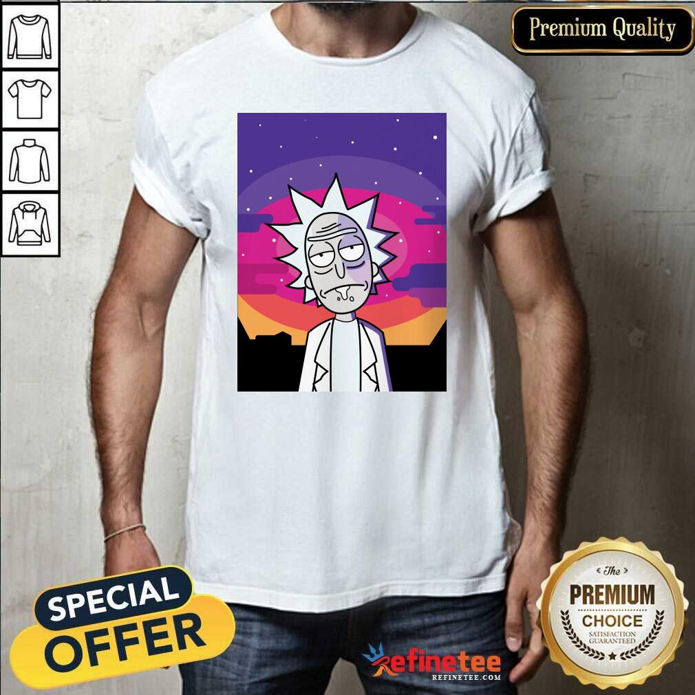 Attractive Rick Sanchez Vintage Shirt - Design By Refinetee.com