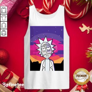 Attractive Rick Sanchez Vintage Tank Top - Design By Refinetee.com