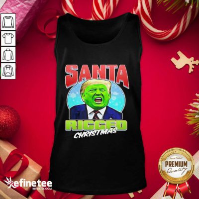 Attractive Santa Ricced Christmas Donald Trump Election Tank Top - Design By Refinetee.com Santa Ricced Christmas Donald Trump Election Tank Top - Design By Refinetee.com