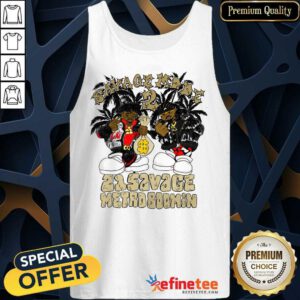 Attractive Savage Mode 2 Merch Rich N GGA Tank Top - Design By Refinetee.com