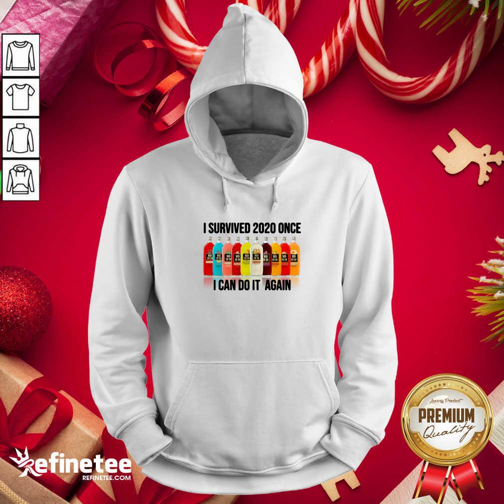 Attractive Survived 2020 Once I Can Do It Again Hoodie - Design By Refinetee.com Survived 2020 Once I Can Do It Again Hoodie - Design By Refinetee.com