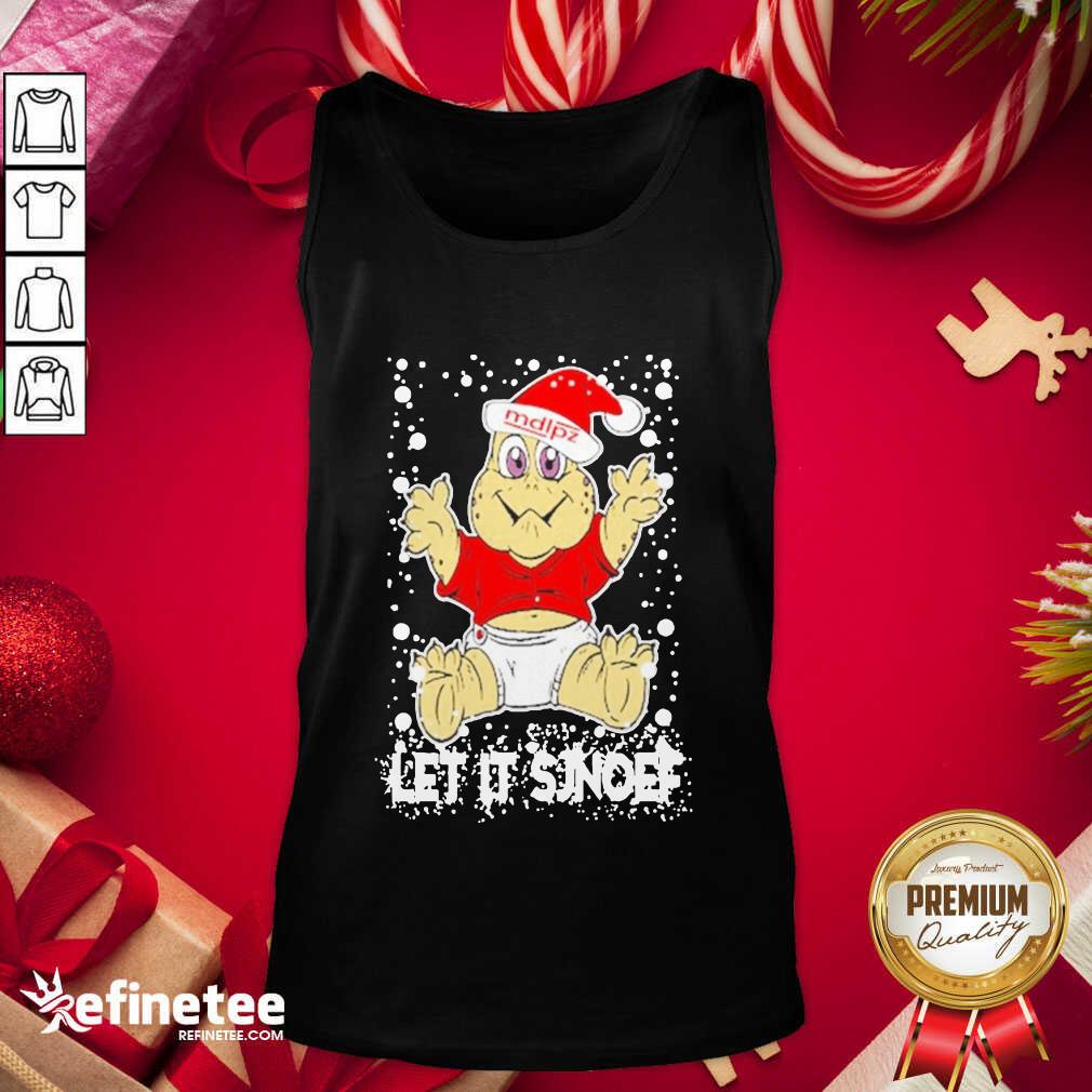 Beautiful Let It Sjef Mdlz Christmas Tank Top - Design By Refinetee.com