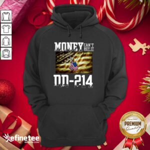 Beautiful Money Can’t Buy It DD214 American Flag Hoodie - Design By Refinetee.com
