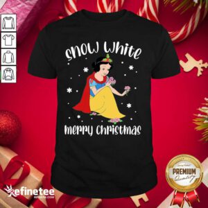 Beautiful Snow White Merry Christmas 2020 Shirt - Design By Refinetee.com