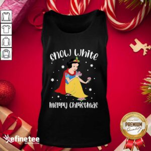Beautiful Snow White Merry Christmas 2020 Tank Top - Design By Refinetee.com