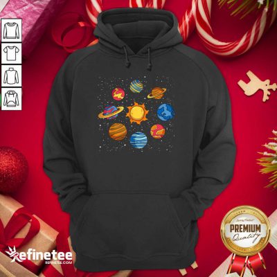 Beautiful Universe Planets Gift Idea Science Lover Astronomy Hoodie - Design By Refinetee.com
