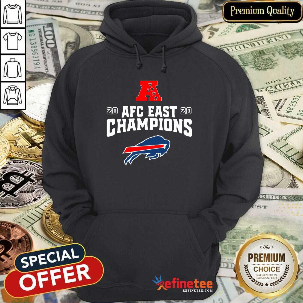 Cool Buffalo Bills 2020 AFC East Champions Hoodie - Design By Refinetee.com Buffalo Bills 2020 AFC East Champions Hoodie - Design By Refinetee.com