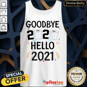 Cool Happy New Year 2021 Hello Eve Goodbye 2020 Tank Top - Design By Refinetee.com