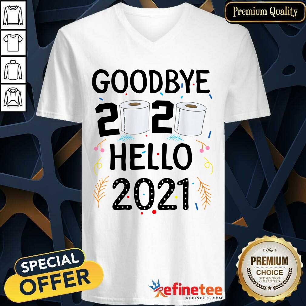 Cool Happy New Year 2021 Hello Eve Goodbye 2020 V-neck - Design By Refinetee.com Happy New Year 2021 Hello Eve Goodbye 2020 V-neck - Design By Refinetee.com