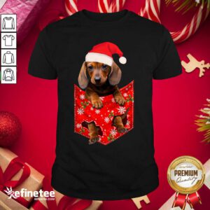 Cute Daschund Santa Christmas 2020 Shirt - Design By Refinetee.com