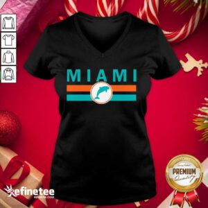 Cute I Like Mia Miami V-neck - Design By Refinetee.com