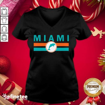 Cute I Like Mia Miami V-neck - Design By Refinetee.com