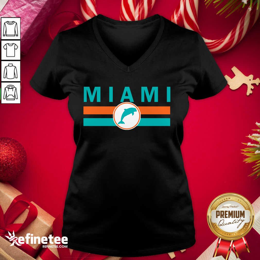 Cute I Like Mia Miami V-neck - Design By Refinetee.com I Like Mia Miami V-neck - Design By Refinetee.com