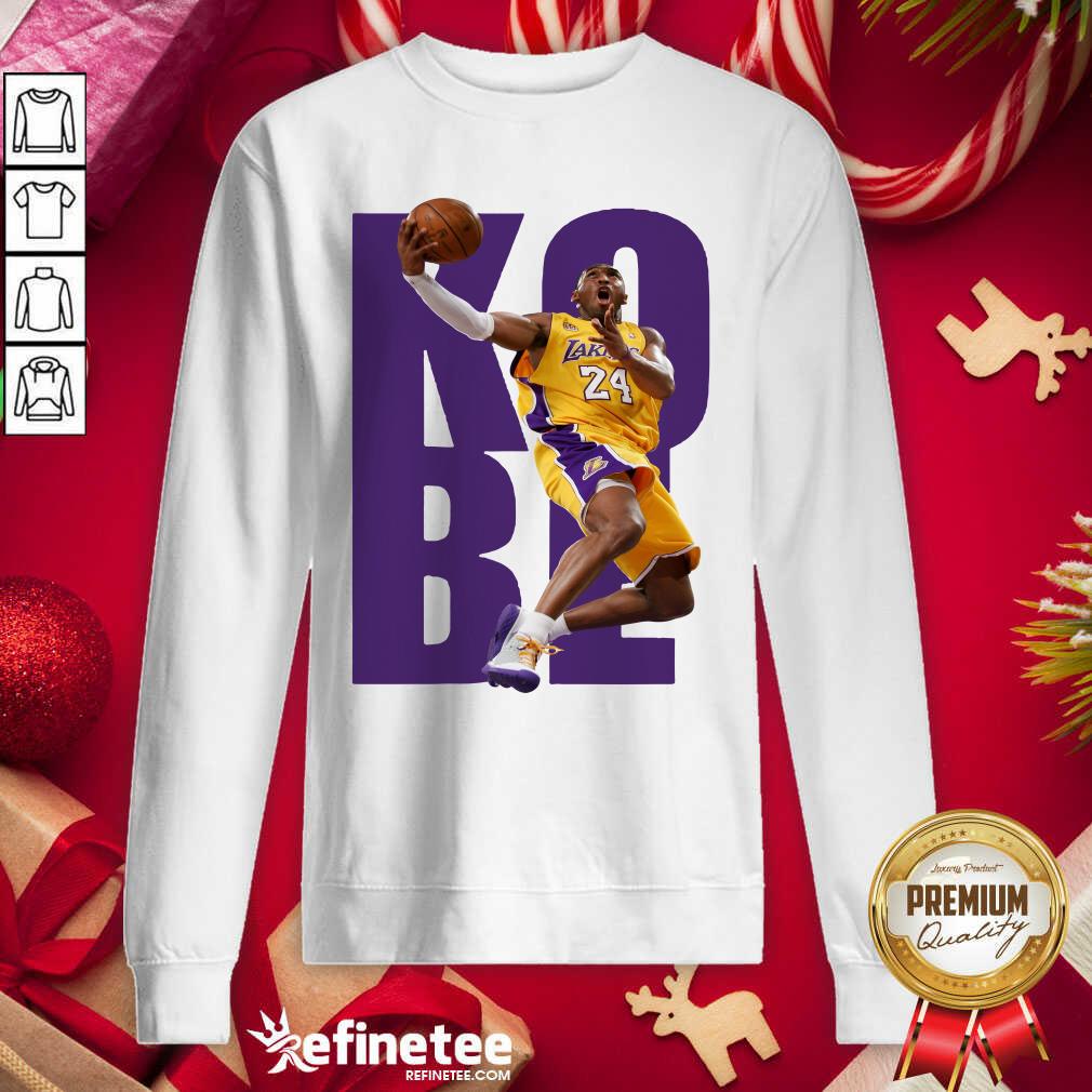 Cute Kobe Bryant 24 Playing Basketball 2021 Sweatshirt - Design By Refinetee.com Kobe Bryant 24 Playing Basketball 2021 Sweatshirt - Design By Refinetee.com