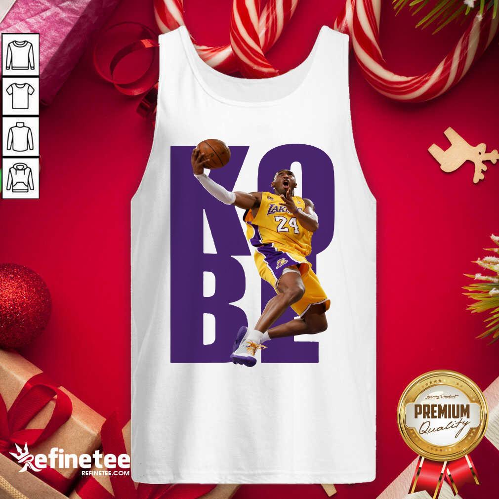 Cute Kobe Bryant 24 Playing Basketball 2021 Tank Top - Design By Refinetee.com Kobe Bryant 24 Playing Basketball 2021 Tank Top - Design By Refinetee.com