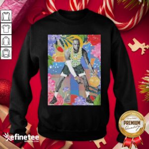 Cute Lebron James Playing Basketball Sweatshirt - Design By Refinetee.com