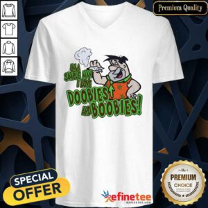 Excellent Im A Simple Man I Love Doobies And Boobies 22020 V-neck - Design By Refinetee.com