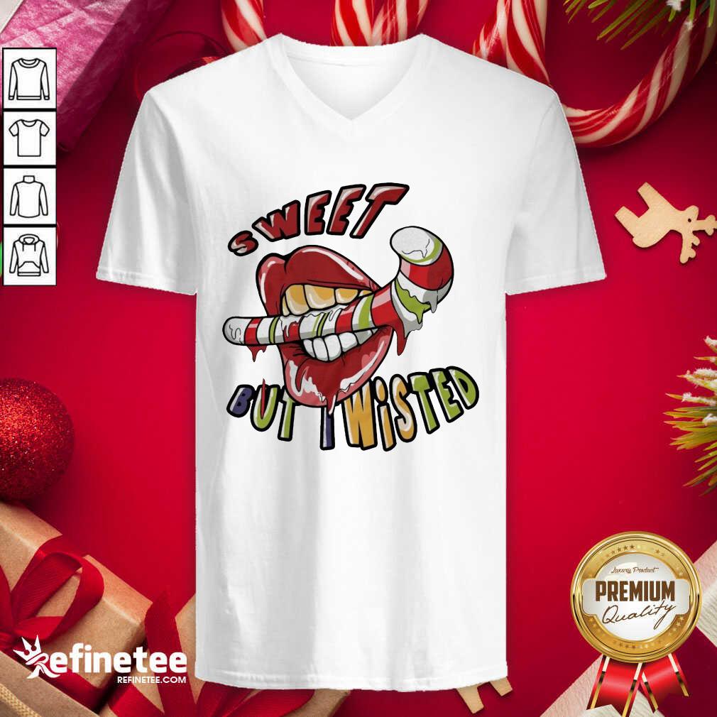 Excellent Mouth Sweet But Wisted V-neck - Design By Refinetee.com Mouth Sweet But Wisted V-neck - Design By Refinetee.com