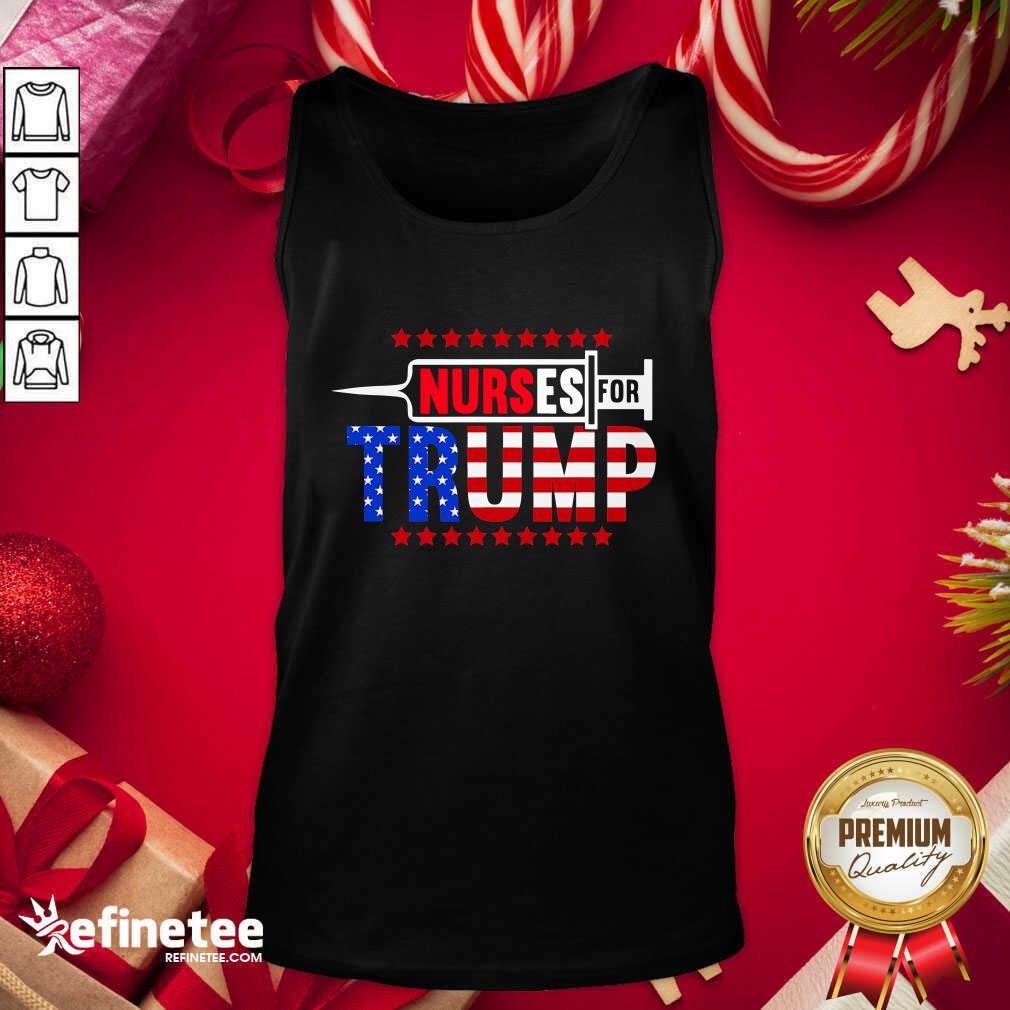 Excellent Nurse For Trump 2020 American Flag Tank Top - Design By Refinetee.com Nurse For Trump 2020 American Flag Tank Top - Design By Refinetee.com