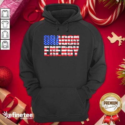 Fantastic Dragon Energy American Flag Hoodie - Design By Refinetee.com