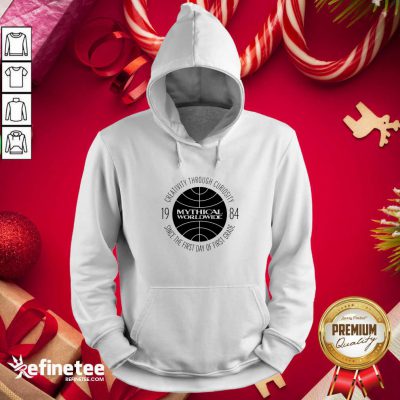Fantastic Gmm Merch Mythical Worldwide Neon Hoodie - Design By Refinetee.com
