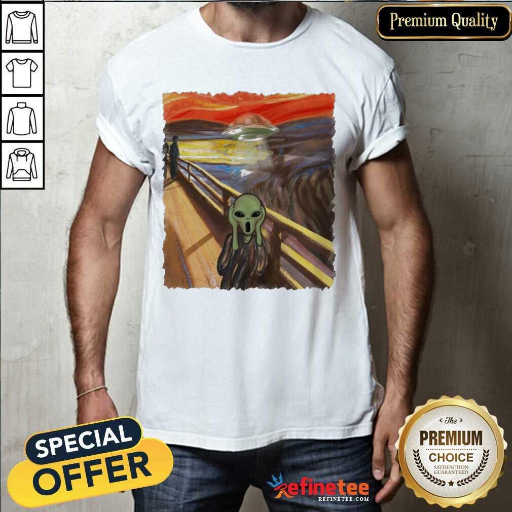 Fantastic Van Gogh Alien Shirt - Design By Refinetee.com