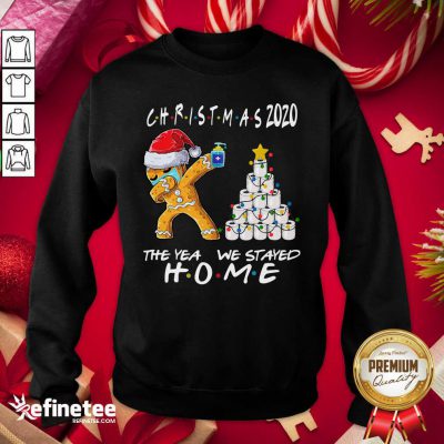 Funny Christmas 2020 The Year We Stayed Quarantine Gingerbread Wear Mask Toilet Paper Tree Sweatshirt - Design By Refinetee.com Christmas 2020 The Year We Stayed Quarantine Gingerbread Wear Mask Toilet Paper Tree Sweatshirt - Design By Refinetee.com