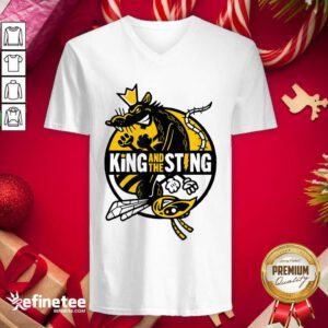 Funny King And The Sting Merch King And The Sting King And The Sting V-neck - Design By Refinetee.com