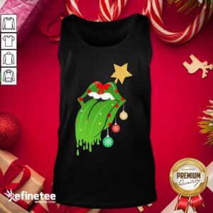 Funny The Rolling Stones Merry Christmas Tank Top - Design By Refinetee.com