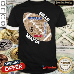 Good Buffalo Bills Mafia Yeldon 2020 Rugby Ball Shirt - Design By Refinetee.com