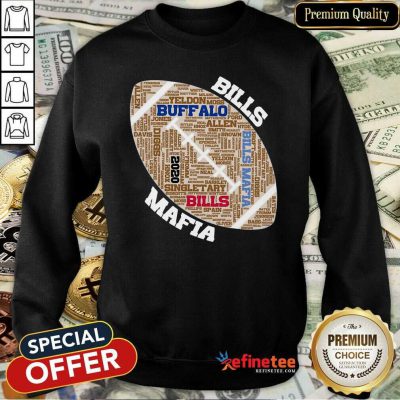Good Buffalo Bills Mafia Yeldon 2020 Rugby Ball Sweatshirt - Design By Refinetee.com