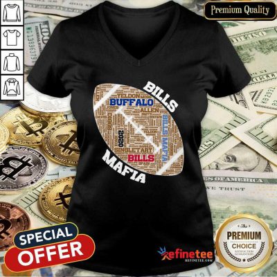 Good Buffalo Bills Mafia Yeldon 2020 Rugby Ball V-neck - Design By Refinetee.com