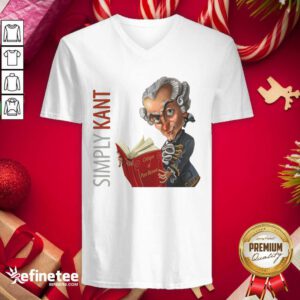 Good I Like Simply Kant 2020 V-neck - Design By Refinetee.com