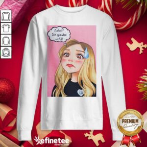 Good Rebekah Wing Merch Zufall Ich Glaube Nicht Sweatshirt - Design By Refinetee.com
