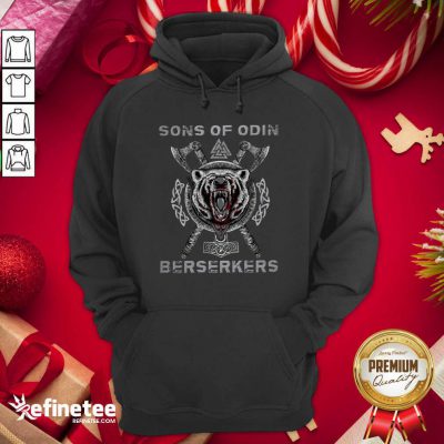 Great Bear Sons Of Odin Berserker Hoodie - Design By Refinetee.com Bear Sons Of Odin Berserker Hoodie - Design By Refinetee.com