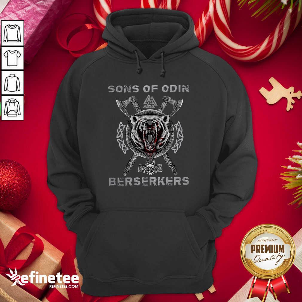 Great Bear Sons Of Odin Berserker Hoodie - Design By Refinetee.com